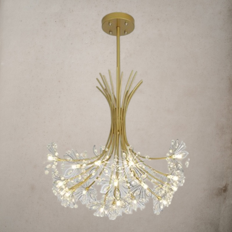 Modern Crystal Ceiling LED Chandelier Lamp