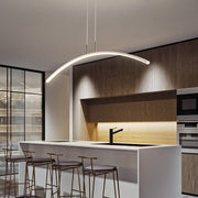 Modern Curve Line Suspension LED Pendant Lights