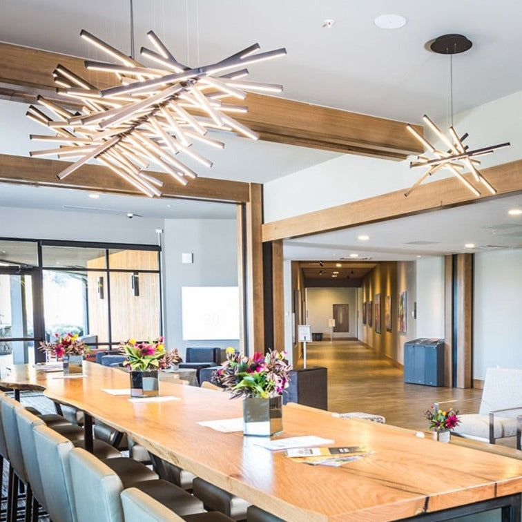 Modern LED Human DNA Style Chandeliers Light