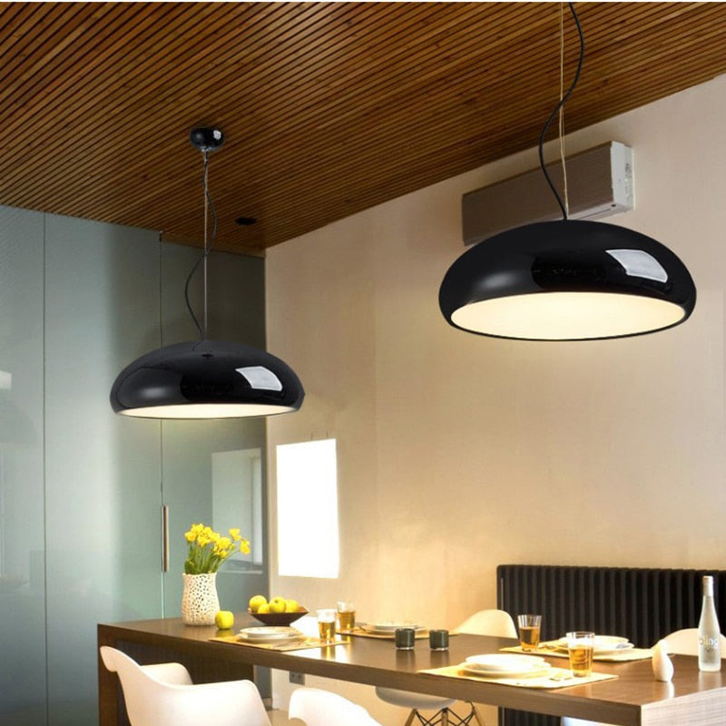 Simple Cup Aluminum Pendant Light Fixture