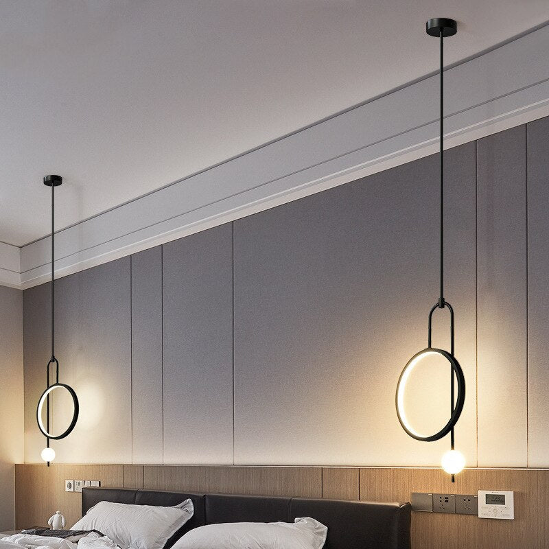 Modern Round Ring LED Pendant Lights