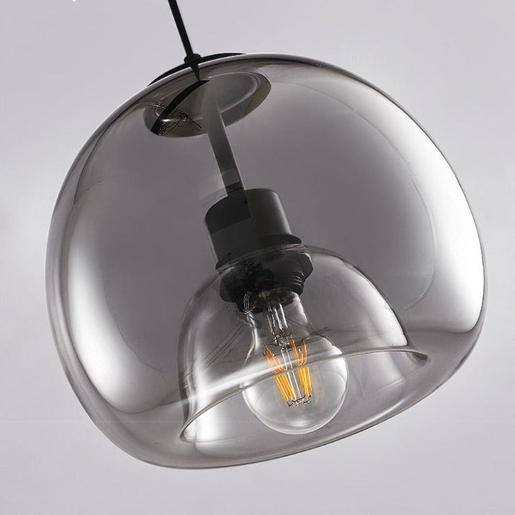 Modern Minimalist Glass Ceiling Light