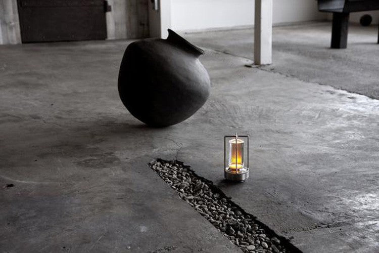 Metallic Cordless Charging Table Lamp