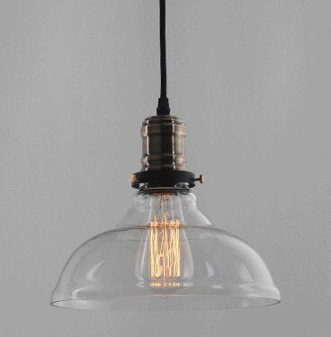 Loft Luminaire Clear Glass Pendant Lights