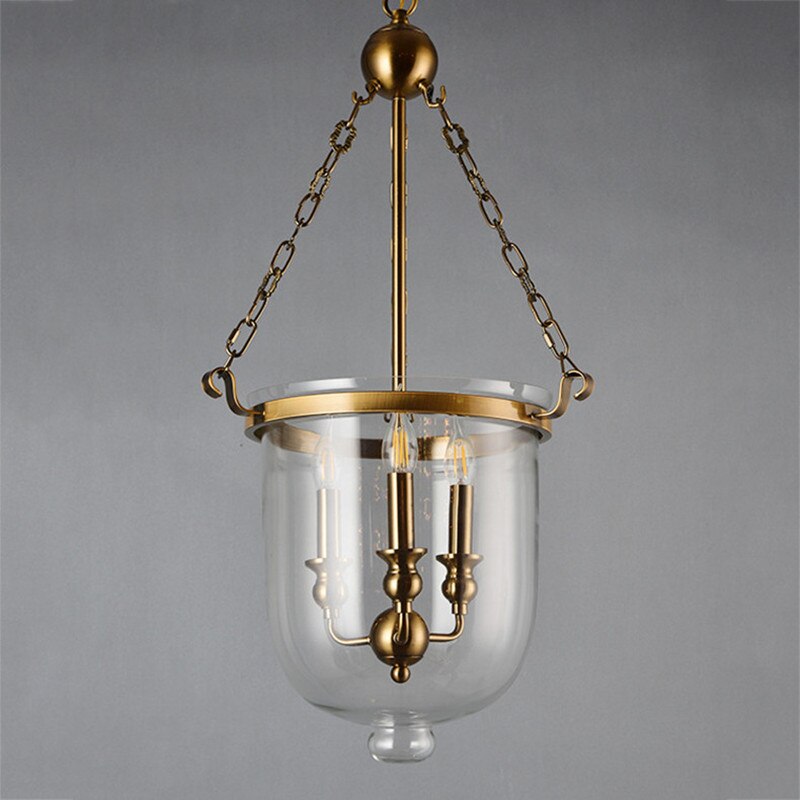 Loft Bar Candle Glass Pendant Lights