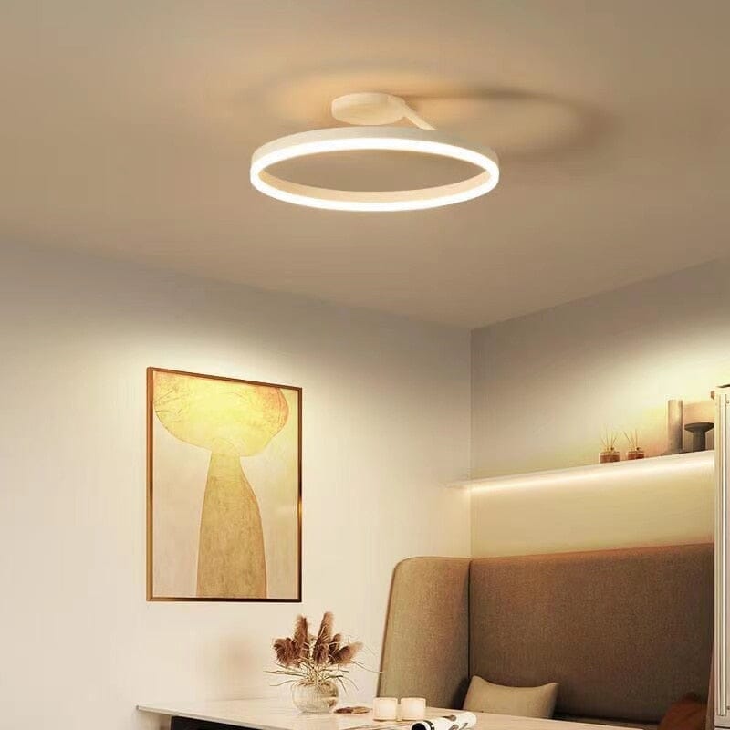 Nordic LED Designer Single Circle Chandelier