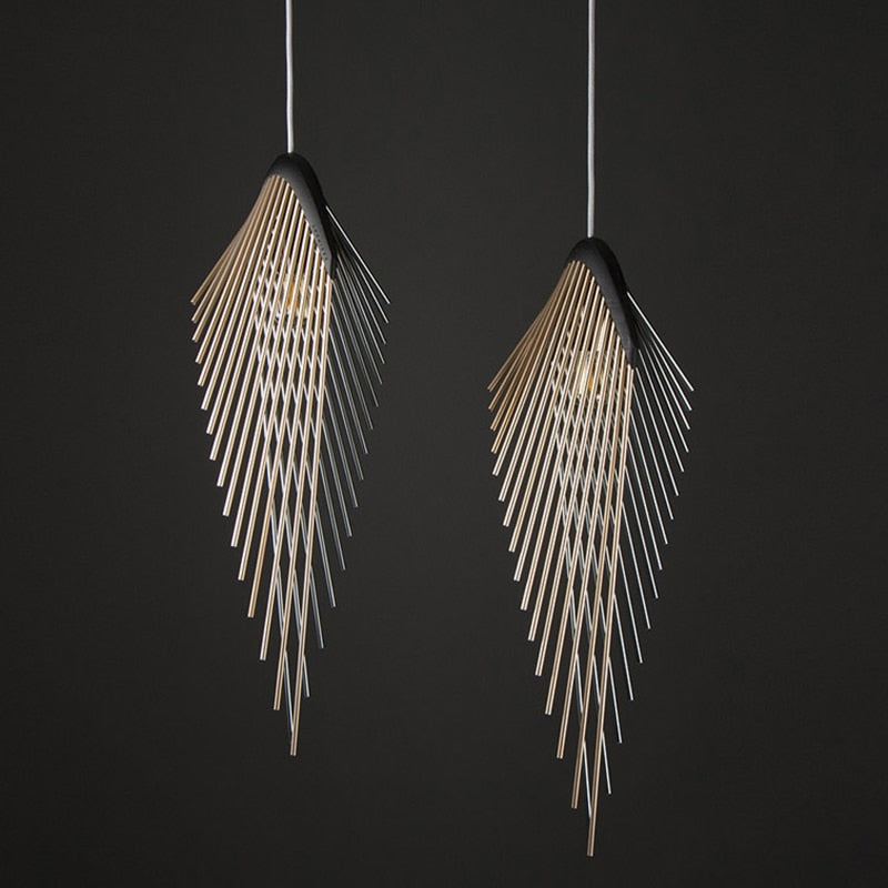 Modern Industrial Flying Bird Pendant Light