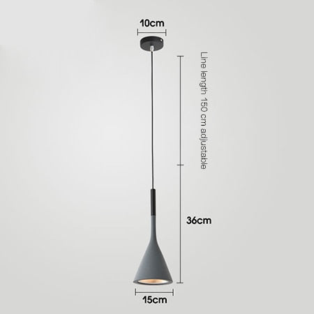 Nordic Simple Multicolor Pendant Lamp