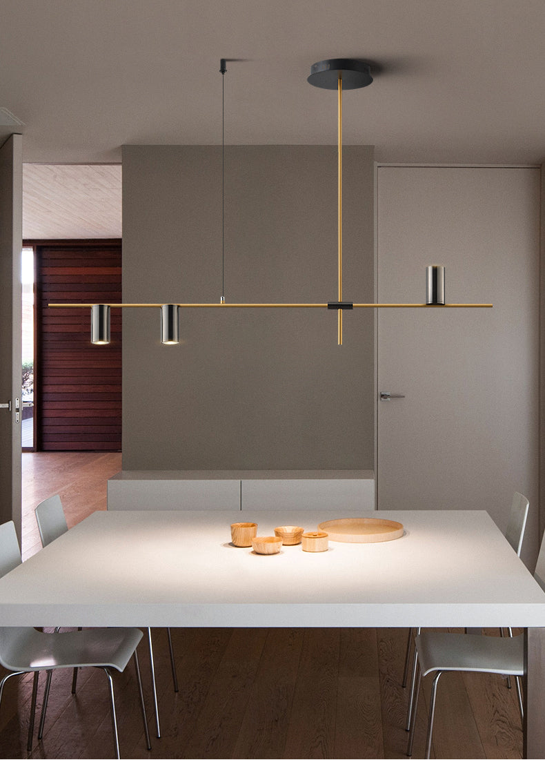 Nordic Counter Long Strip Designer Pendant Lamps