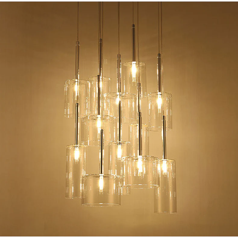 Glass Loft Sculptural Design Pendant & Chandelier Lights