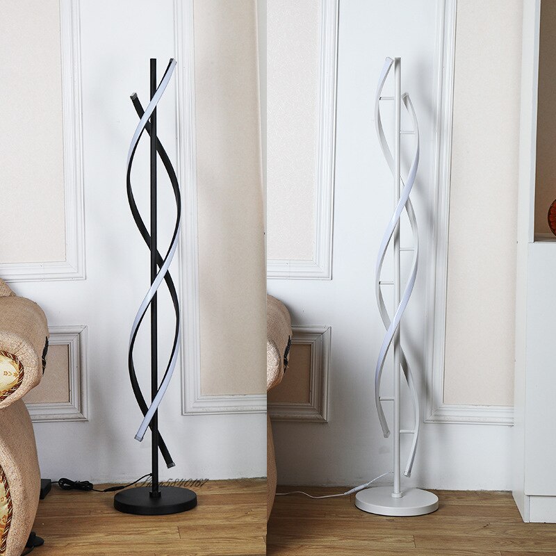 Minimalist Spiral Lamp Stand Light Floor Lamp
