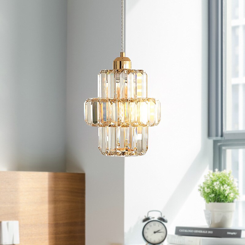 Contemporary K9 Crystal Chandelier Pendant