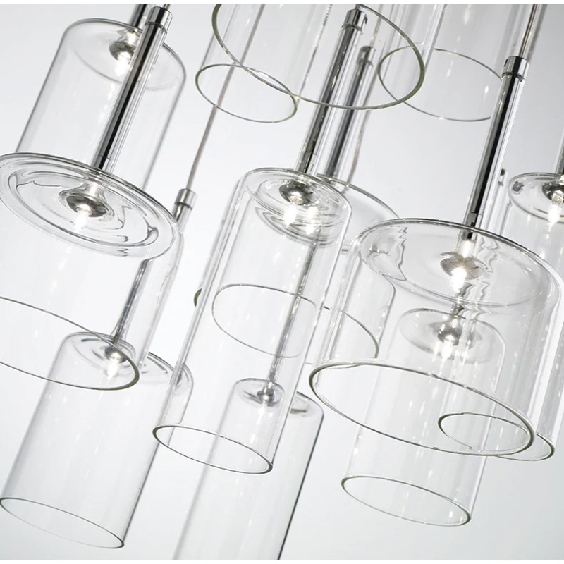 Glass Loft Sculptural Design Pendant & Chandelier Lights