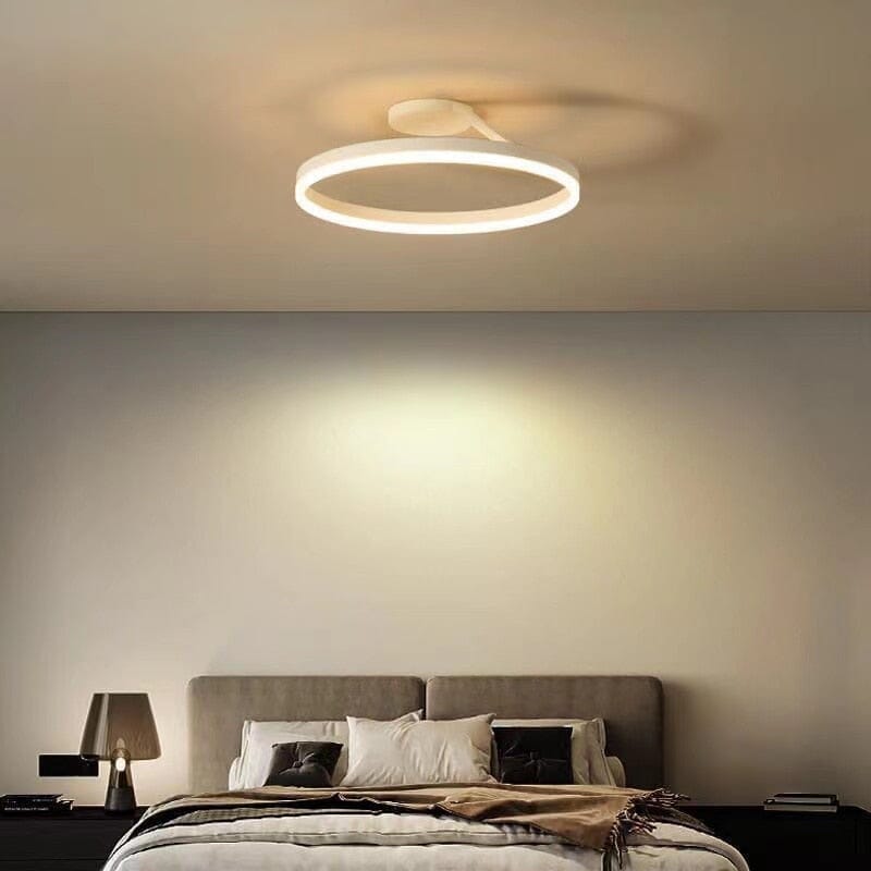 Nordic LED Designer Single Circle Chandelier