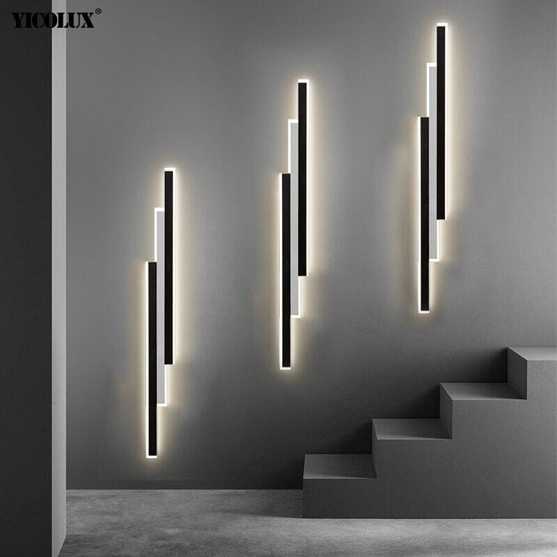 Outdoor Waterproof Long Strip Garden Wall Light