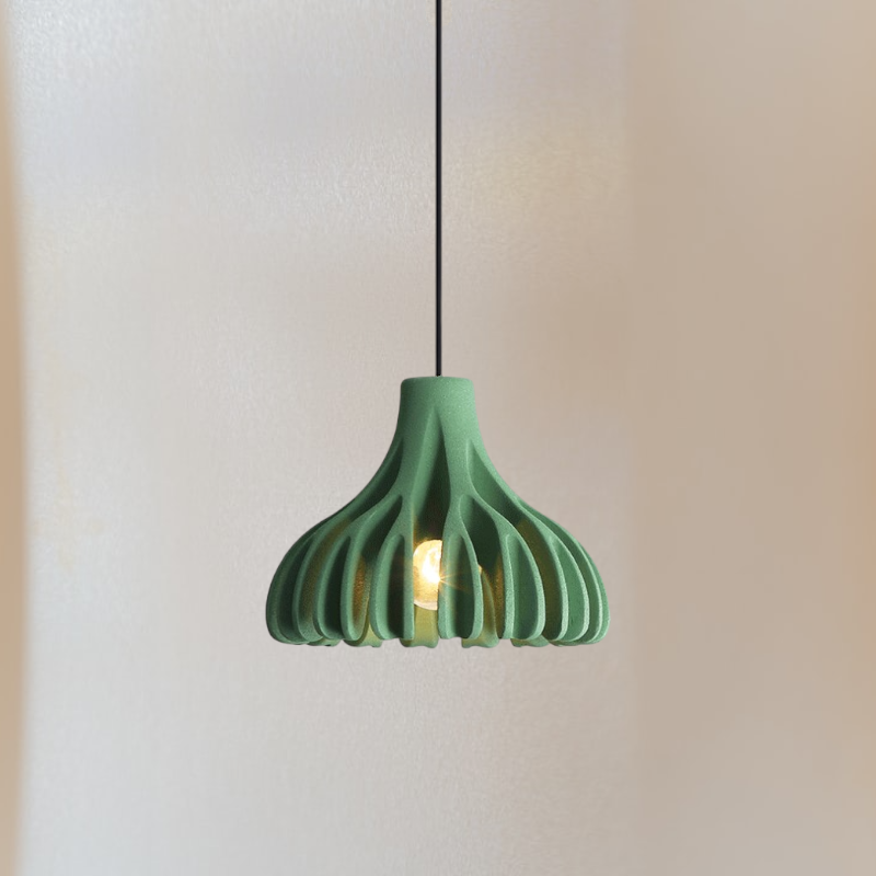 Trendy Macaron Resin Pendant Lamps