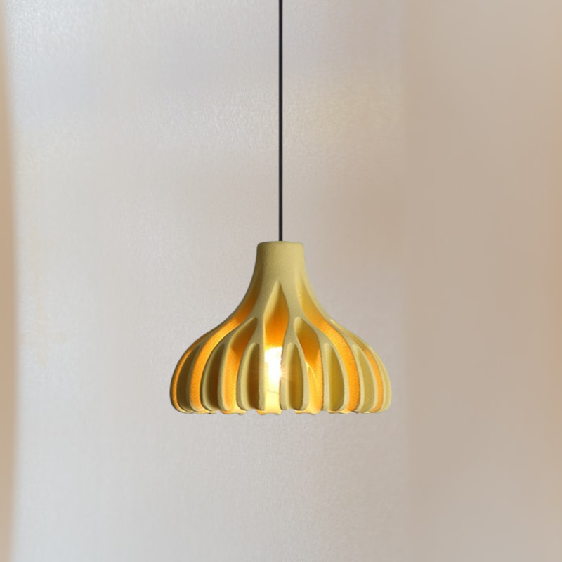 Trendy Macaron Resin Pendant Lamps