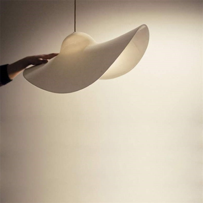 Minimalist Creative Straw Hat Pendant Light