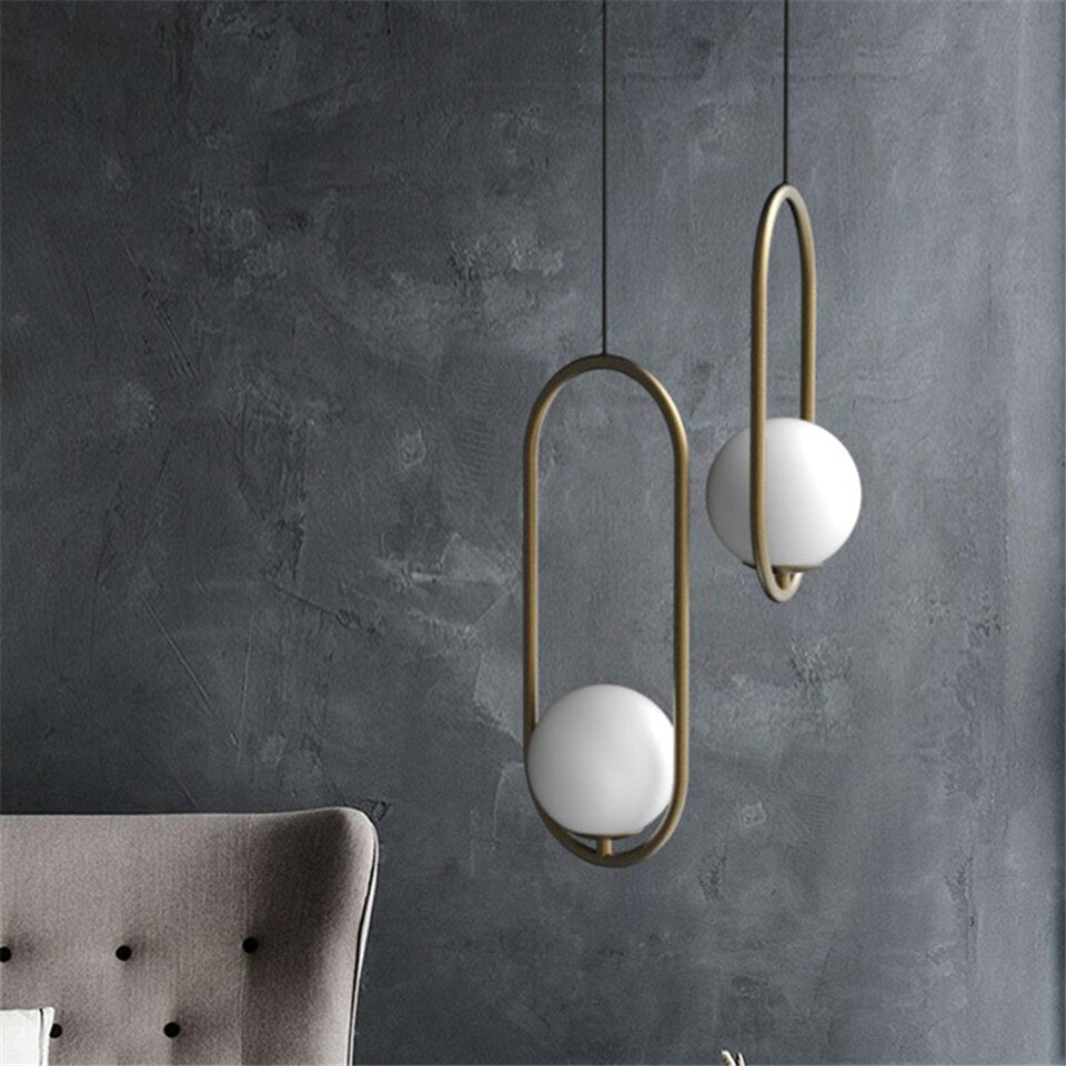 Opulent LED Luxury Glass Pendant Light