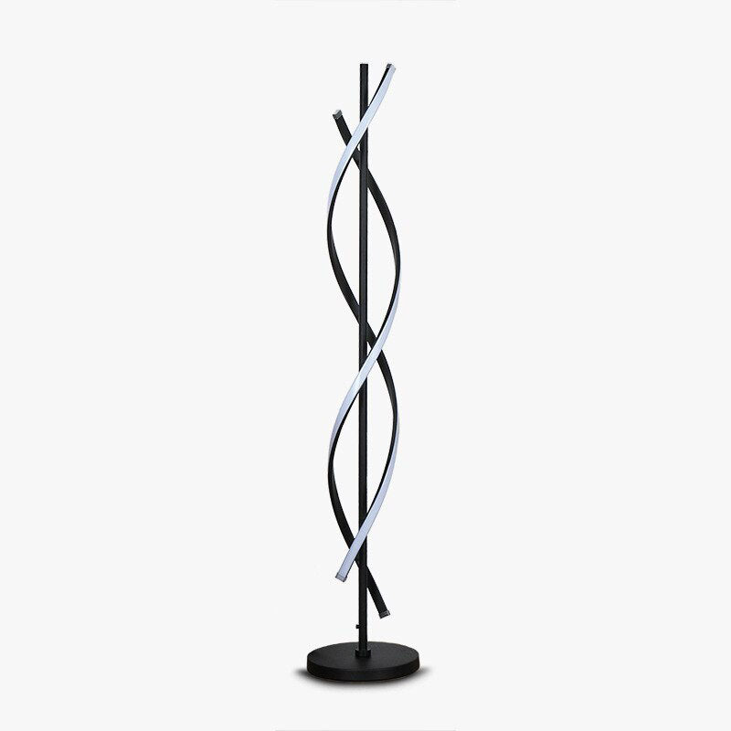 Minimalist Spiral Lamp Stand Light Floor Lamp