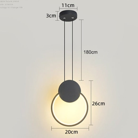 Modern Geometry Design LED Pendant Lights