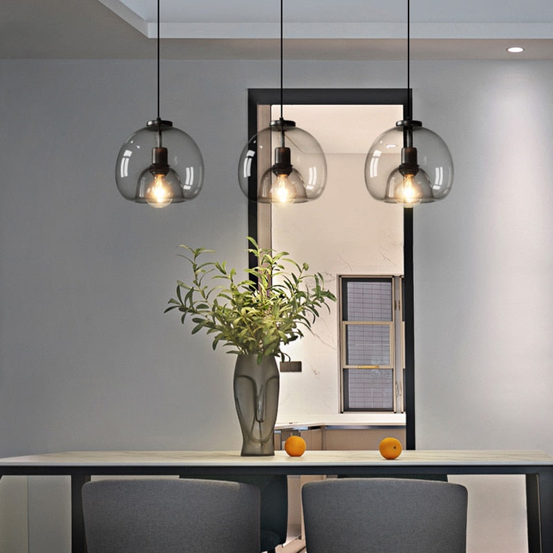 Curated visual reference: Gallery Detail: Sleek Simplicity Modern Minimalist Glass Ceiling Light