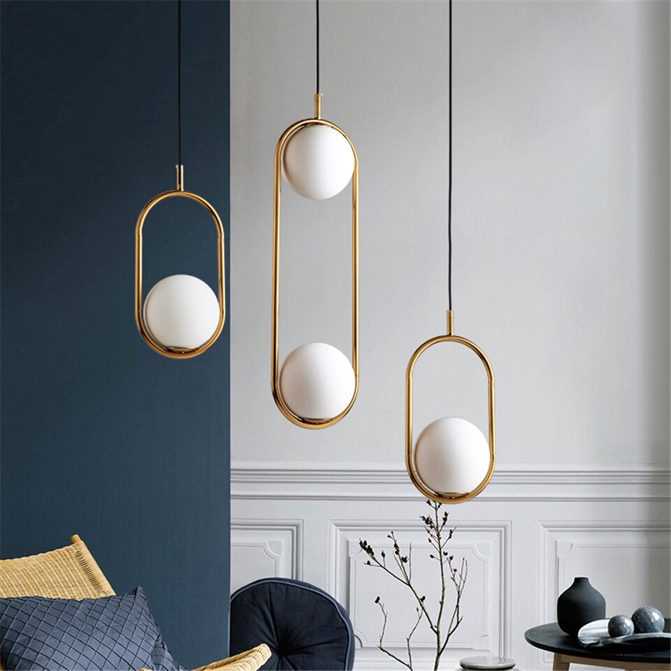 Opulent LED Luxury Glass Pendant Light