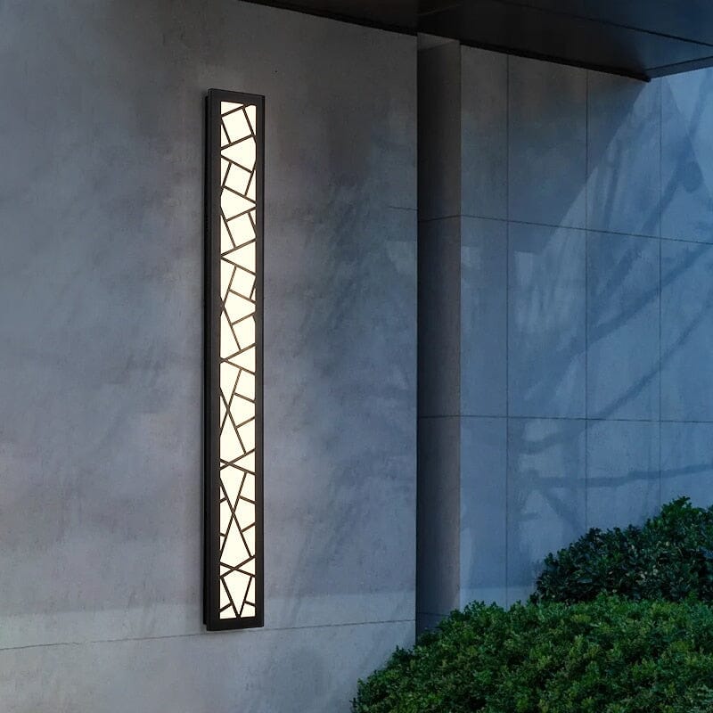 Modern Rectangle Design LED Waterproof Wall Light