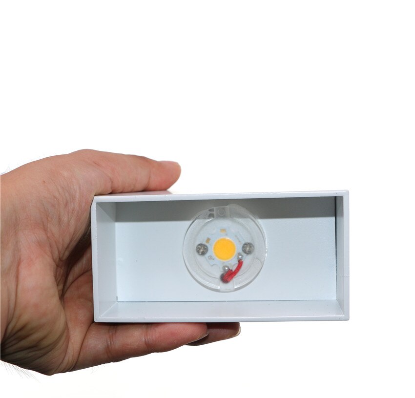 Aluminum Cube Wall Mounted Light