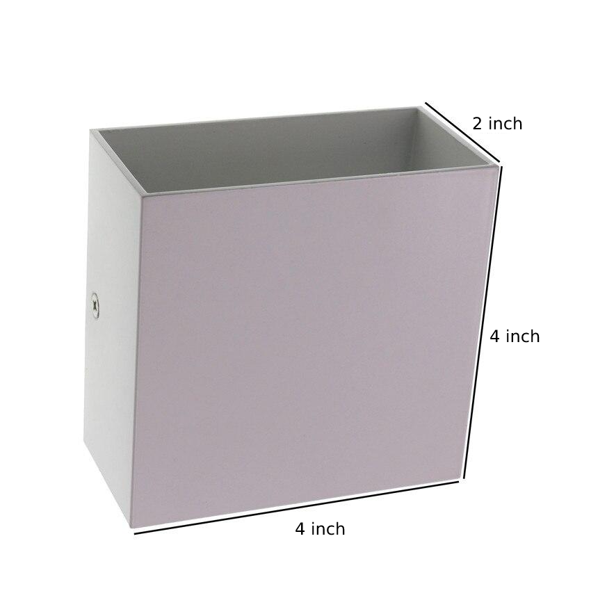 Aluminum Cube Wall Mounted Light