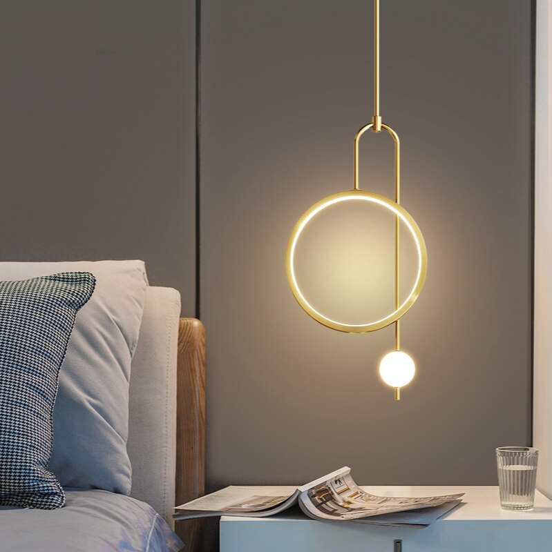 Modern Round Ring LED Pendant Lights