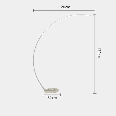 Nordic Arc Shape LED Floor Lamp