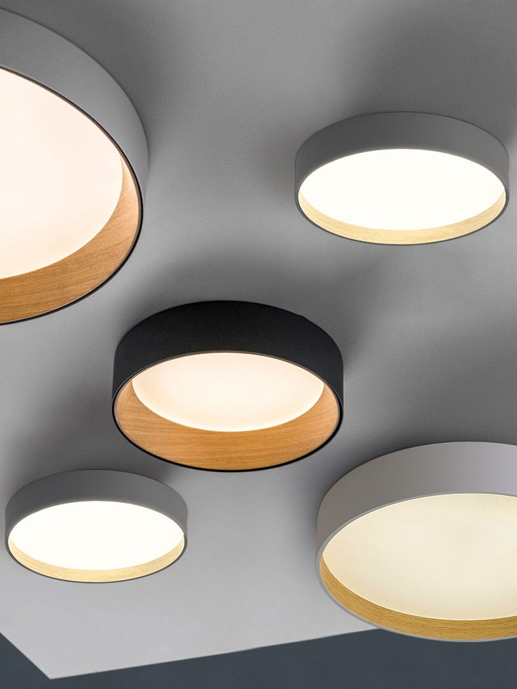 Round LED Lusters Ceiling Fixtures Chandelier | Rufat Lights