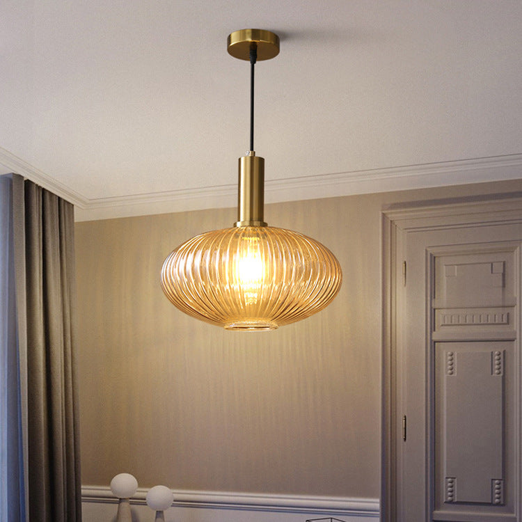 Gleam Textured Glass Pendant Light