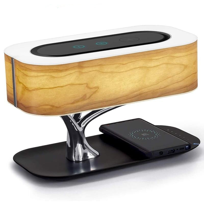 Modern Tree Wireless Charger & Speaker Table Lamp