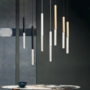 Bubble Bliss Acrylic Tube Pendant Lamp