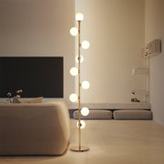 Nordic Minimalist Magic Beans 9 Glass Ball Floor Lamps