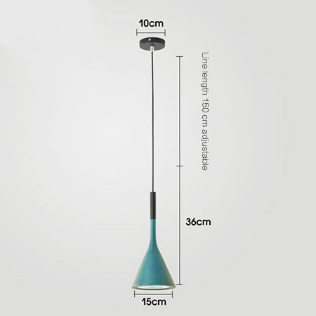 Nordic Simple Multicolor Pendant Lamp
