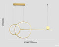 Contemporary Circular LED Ceiling Chandeliers
