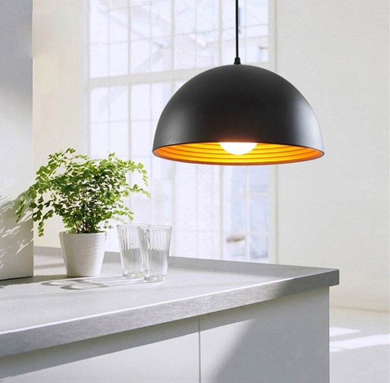 Nordic Vintage Dome Pendant Light