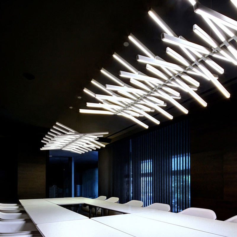Modern LED Human DNA Style Chandeliers Light