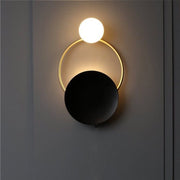 Nordic Modern Ring Golden Wall Sconce