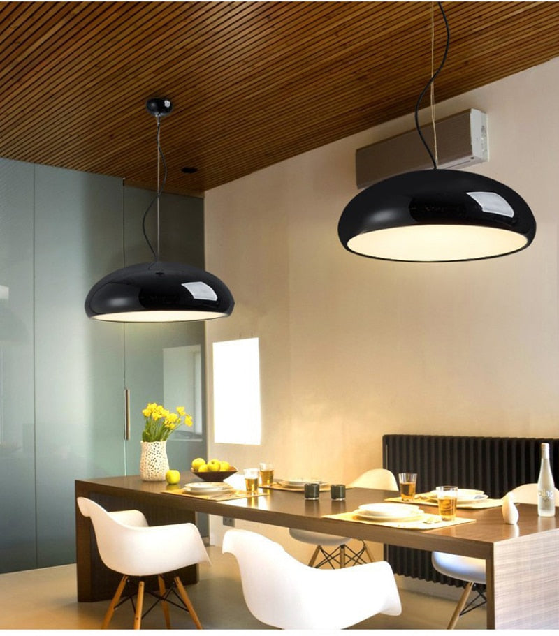 Simple Cup Aluminum Pendant Light Fixture