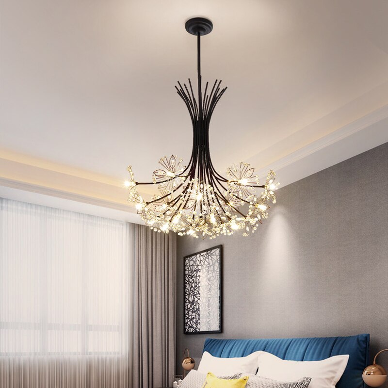 Modern Crystal Ceiling LED Chandelier Lamp