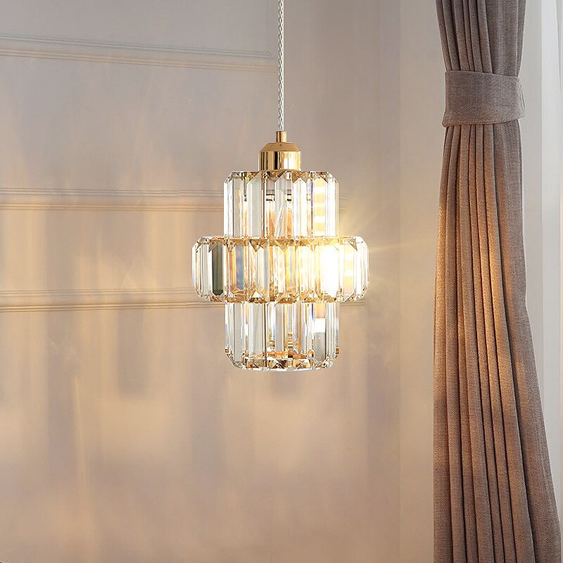 Contemporary K9 Crystal Chandelier Pendant