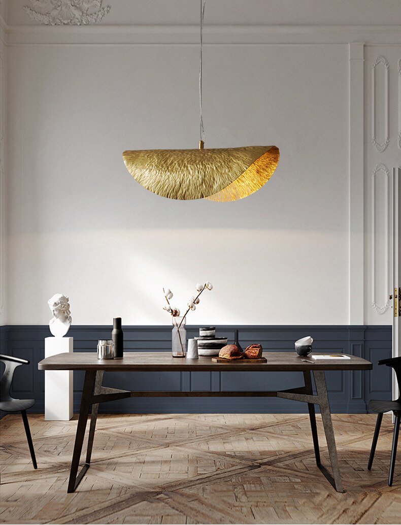 Copper Lotus Grace Nordic Pendant Lamp
