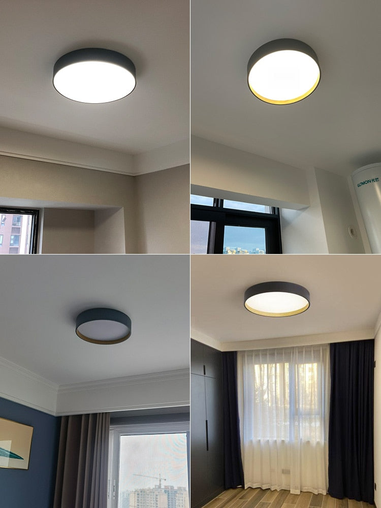 Round LED Lusters Ceiling Fixtures Chandelier | Rufat Lights