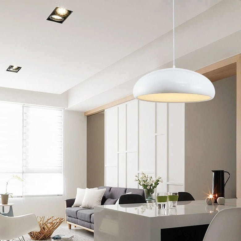 Simple Cup Aluminum Pendant Light Fixture