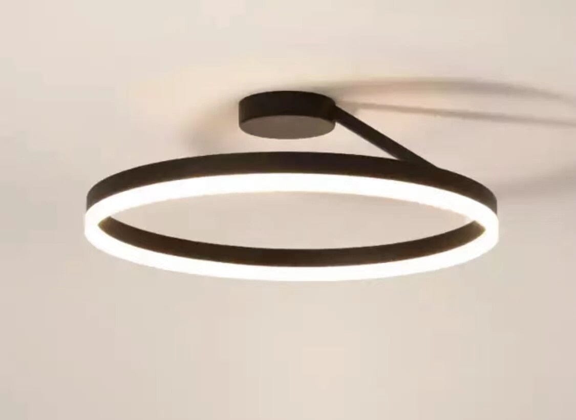 Nordic LED Designer Single Circle Chandelier