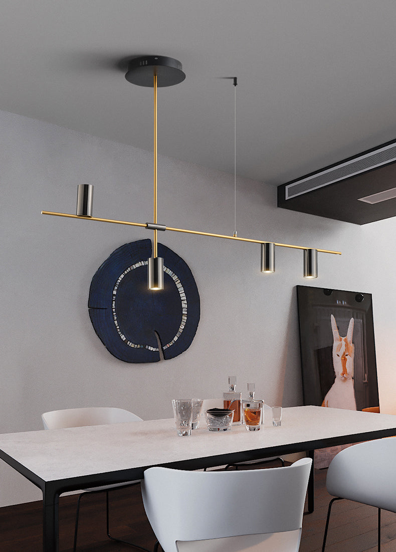 Nordic Counter Long Strip Designer Pendant Lamps